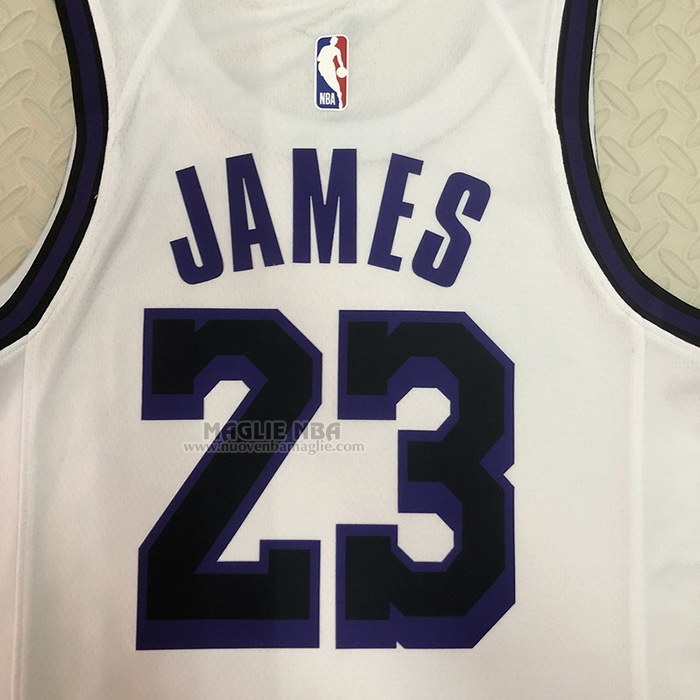 Maglia
 LeBron James NO 23 Los Angeles Lakers Citta
 2022-23 Bianco
